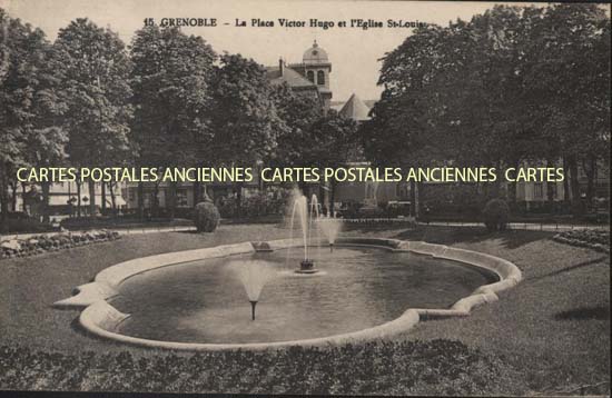 Cartes postales anciennes > CARTES POSTALES > carte postale ancienne > cartes-postales-ancienne.com Auvergne rhone alpes Isere Grenoble