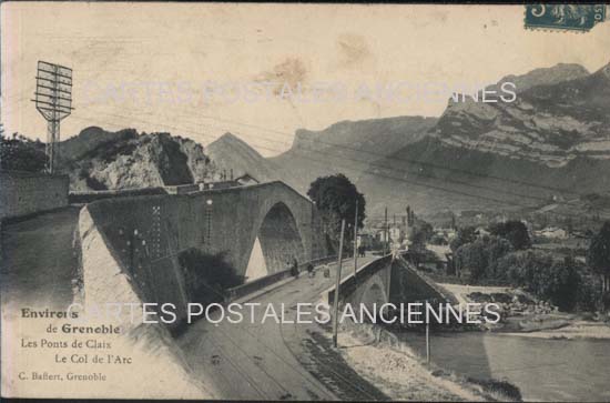 Cartes postales anciennes > CARTES POSTALES > carte postale ancienne > cartes-postales-ancienne.com Auvergne rhone alpes Isere Le Pont De Claix