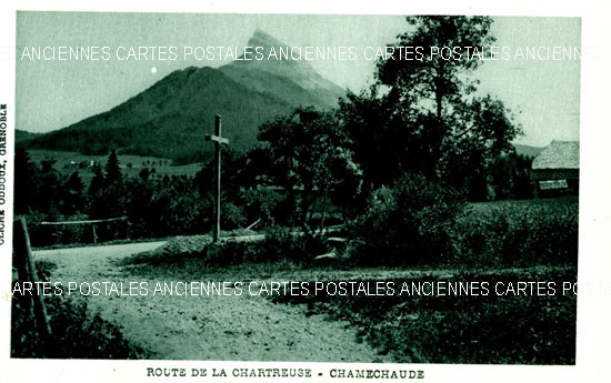 Cartes postales anciennes > CARTES POSTALES > carte postale ancienne > cartes-postales-ancienne.com Auvergne rhone alpes Isere Saint Pierre De Chartreuse