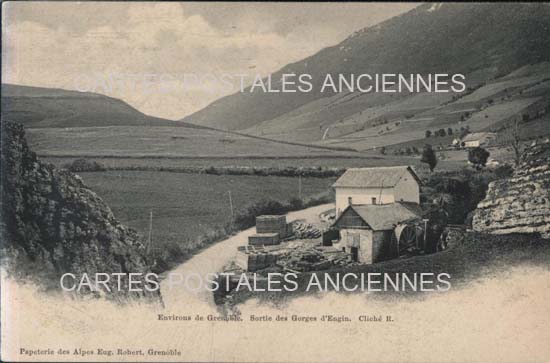Cartes postales anciennes > CARTES POSTALES > carte postale ancienne > cartes-postales-ancienne.com Auvergne rhone alpes Isere Engins