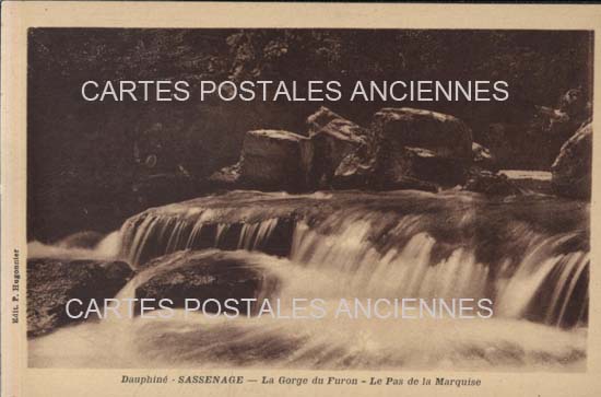 Cartes postales anciennes > CARTES POSTALES > carte postale ancienne > cartes-postales-ancienne.com Auvergne rhone alpes Isere Sassenage