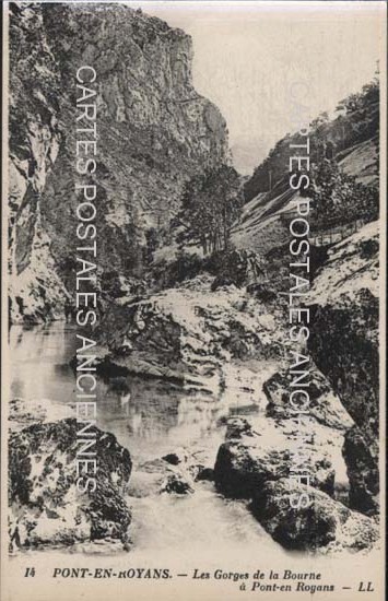 Cartes postales anciennes > CARTES POSTALES > carte postale ancienne > cartes-postales-ancienne.com Auvergne rhone alpes Isere Pont En Royans