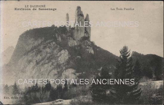 Cartes postales anciennes > CARTES POSTALES > carte postale ancienne > cartes-postales-ancienne.com Auvergne rhone alpes Isere Sassenage