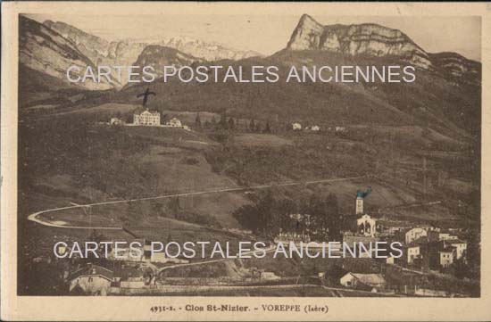 Cartes postales anciennes > CARTES POSTALES > carte postale ancienne > cartes-postales-ancienne.com Auvergne rhone alpes Isere Voreppe