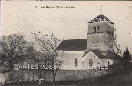 Cartes postales anciennes > CARTES POSTALES > carte postale ancienne > cartes-postales-ancienne.com Auvergne rhone alpes Isere La Balme Les Grottes