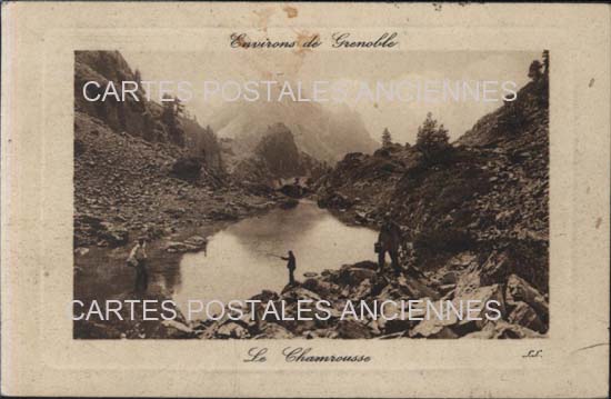 Cartes postales anciennes > CARTES POSTALES > carte postale ancienne > cartes-postales-ancienne.com Auvergne rhone alpes Isere Chamrousse