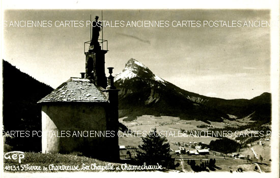 Cartes postales anciennes > CARTES POSTALES > carte postale ancienne > cartes-postales-ancienne.com Auvergne rhone alpes Isere Saint Pierre De Chartreuse