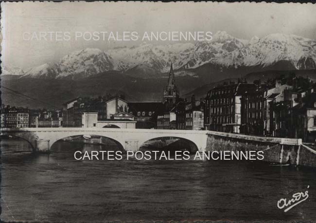 Cartes postales anciennes > CARTES POSTALES > carte postale ancienne > cartes-postales-ancienne.com Auvergne rhone alpes Isere Grenoble