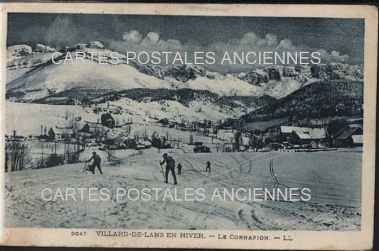 Cartes postales anciennes > CARTES POSTALES > carte postale ancienne > cartes-postales-ancienne.com Auvergne rhone alpes Isere Villard De Lans