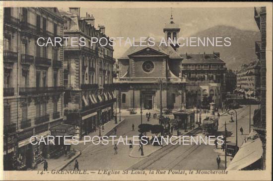 Cartes postales anciennes > CARTES POSTALES > carte postale ancienne > cartes-postales-ancienne.com Auvergne rhone alpes Isere Grenoble