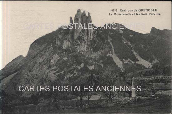 Cartes postales anciennes > CARTES POSTALES > carte postale ancienne > cartes-postales-ancienne.com Auvergne rhone alpes Isere Saint Nizier Du Moucherotte