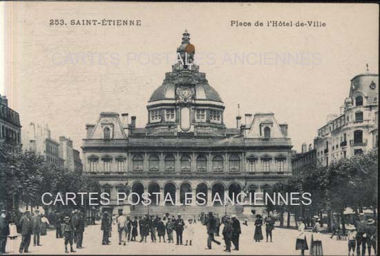 Cartes postales anciennes > CARTES POSTALES > carte postale ancienne > cartes-postales-ancienne.com Loire  Saint Etienne