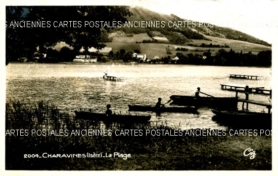 Cartes postales anciennes > CARTES POSTALES > carte postale ancienne > cartes-postales-ancienne.com Auvergne rhone alpes Isere Charavines