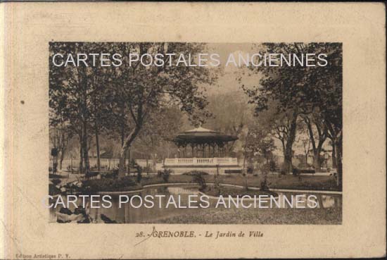 Cartes postales anciennes > CARTES POSTALES > carte postale ancienne > cartes-postales-ancienne.com Auvergne rhone alpes Isere Grenoble