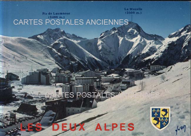 Cartes postales anciennes > CARTES POSTALES > carte postale ancienne > cartes-postales-ancienne.com Auvergne rhone alpes Isere Mont De Lans