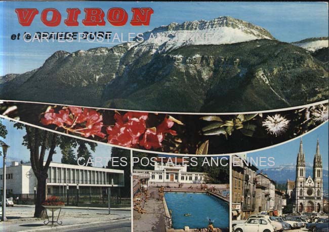 Cartes postales anciennes > CARTES POSTALES > carte postale ancienne > cartes-postales-ancienne.com Auvergne rhone alpes Isere Voiron