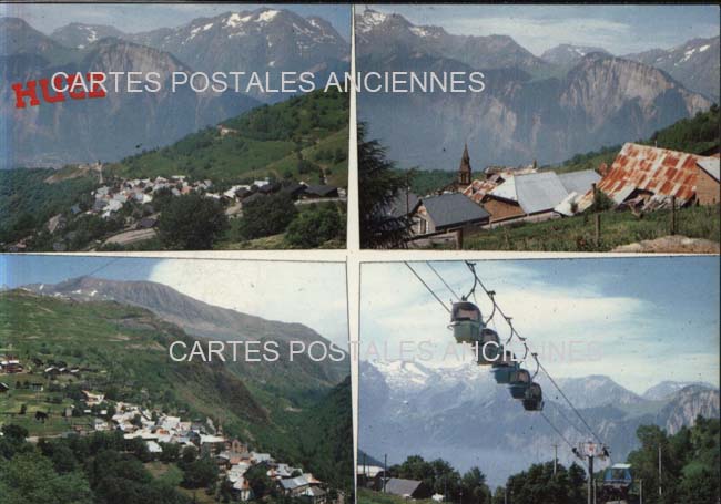 Cartes postales anciennes > CARTES POSTALES > carte postale ancienne > cartes-postales-ancienne.com Auvergne rhone alpes Isere Huez