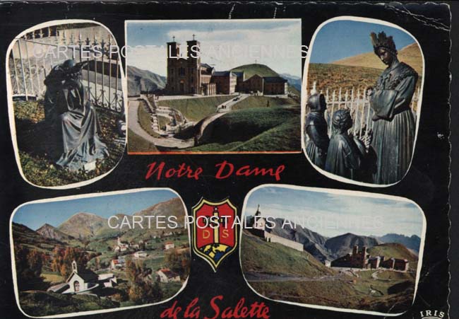 Cartes postales anciennes > CARTES POSTALES > carte postale ancienne > cartes-postales-ancienne.com Auvergne rhone alpes Isere La Salette Fallavaux