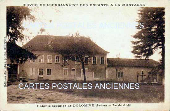 Cartes postales anciennes > CARTES POSTALES > carte postale ancienne > cartes-postales-ancienne.com Auvergne rhone alpes Isere Dolomieu