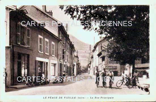 Cartes postales anciennes > CARTES POSTALES > carte postale ancienne > cartes-postales-ancienne.com Auvergne rhone alpes Isere Le Peage