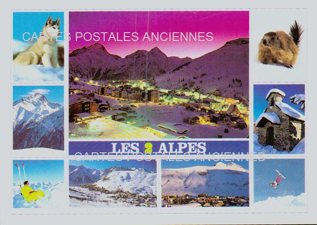 Cartes postales anciennes > CARTES POSTALES > carte postale ancienne > cartes-postales-ancienne.com Auvergne rhone alpes Isere Mont De Lans