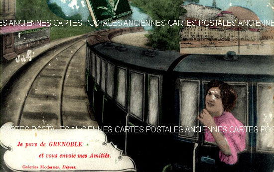 Cartes postales anciennes > CARTES POSTALES > carte postale ancienne > cartes-postales-ancienne.com Auvergne rhone alpes Isere Grenoble