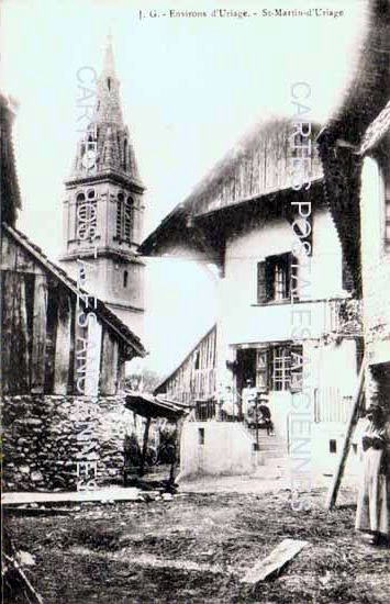 Cartes postales anciennes > CARTES POSTALES > carte postale ancienne > cartes-postales-ancienne.com Auvergne rhone alpes Isere Saint Martin d'Uriage