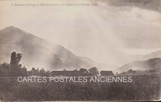Cartes postales anciennes > CARTES POSTALES > carte postale ancienne > cartes-postales-ancienne.com Auvergne rhone alpes Isere Saint Martin d'Uriage