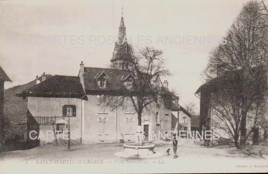 Cartes postales anciennes > CARTES POSTALES > carte postale ancienne > cartes-postales-ancienne.com Auvergne rhone alpes Isere Saint Martin d'Uriage