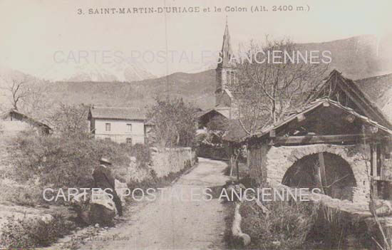 Cartes postales anciennes > CARTES POSTALES > carte postale ancienne > cartes-postales-ancienne.com Auvergne rhone alpes Isere Saint Martin D Uriage