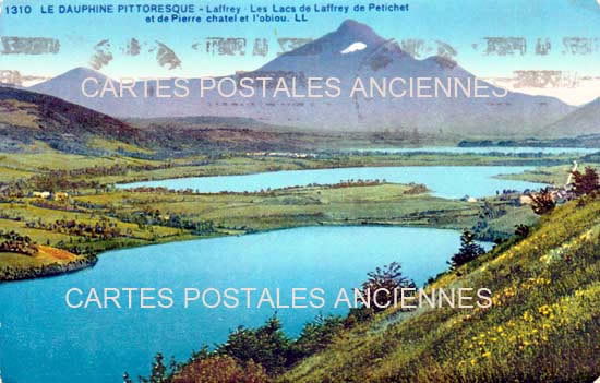 Cartes postales anciennes > CARTES POSTALES > carte postale ancienne > cartes-postales-ancienne.com Auvergne rhone alpes Isere Laffrey