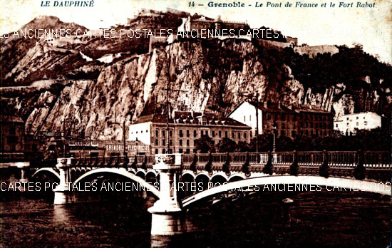 Cartes postales anciennes > CARTES POSTALES > carte postale ancienne > cartes-postales-ancienne.com Auvergne rhone alpes Isere Grenoble