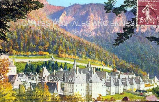 Cartes postales anciennes > CARTES POSTALES > carte postale ancienne > cartes-postales-ancienne.com Auvergne rhone alpes Isere Saint Pierre De Chartreuse