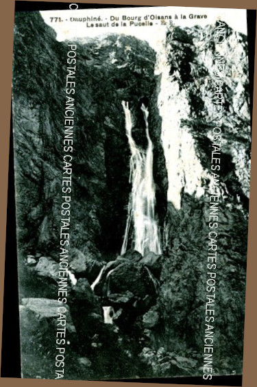 Cartes postales anciennes > CARTES POSTALES > carte postale ancienne > cartes-postales-ancienne.com Auvergne rhone alpes Isere Le Bourg d'Oisans