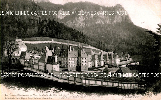 Cartes postales anciennes > CARTES POSTALES > carte postale ancienne > cartes-postales-ancienne.com Auvergne rhone alpes Isere Saint Pierre De Chartreuse