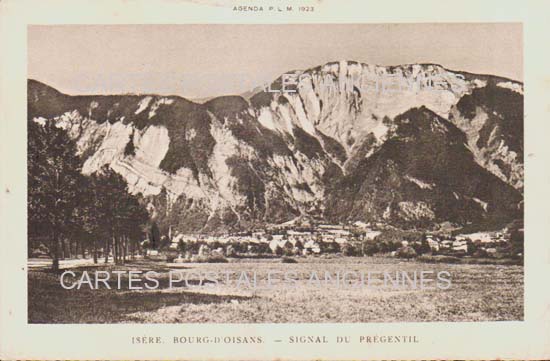 Cartes postales anciennes > CARTES POSTALES > carte postale ancienne > cartes-postales-ancienne.com Auvergne rhone alpes Isere Le Bourg d'Oisans
