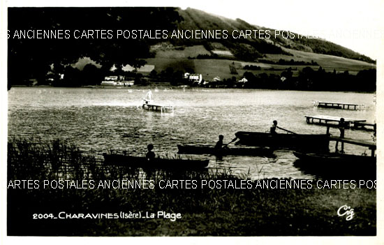Cartes postales anciennes > CARTES POSTALES > carte postale ancienne > cartes-postales-ancienne.com Auvergne rhone alpes Isere Charavines