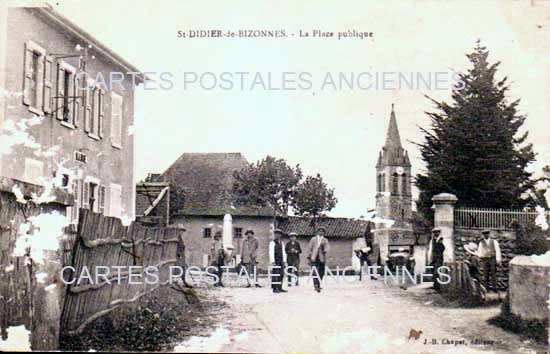 Cartes postales anciennes > CARTES POSTALES > carte postale ancienne > cartes-postales-ancienne.com Auvergne rhone alpes Isere Saint Didier De Bizonnes