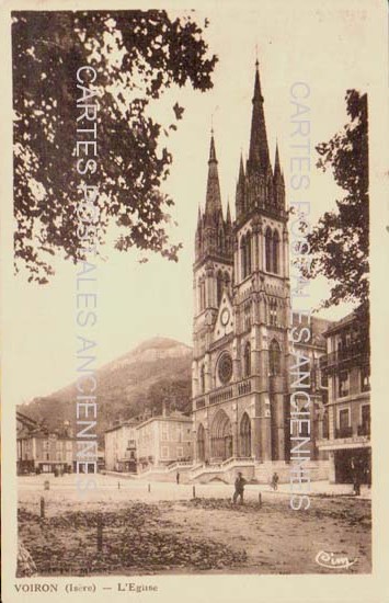 Cartes postales anciennes > CARTES POSTALES > carte postale ancienne > cartes-postales-ancienne.com Auvergne rhone alpes Isere Voiron