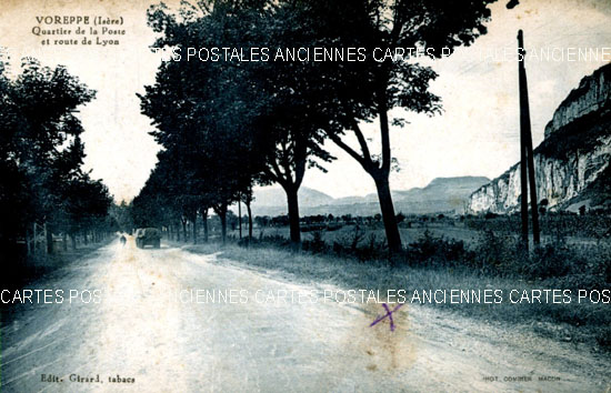 Cartes postales anciennes > CARTES POSTALES > carte postale ancienne > cartes-postales-ancienne.com Auvergne rhone alpes Isere Voreppe