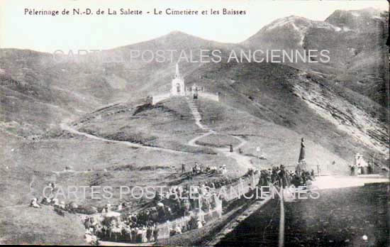 Cartes postales anciennes > CARTES POSTALES > carte postale ancienne > cartes-postales-ancienne.com Auvergne rhone alpes Isere La Salette Fallavaux