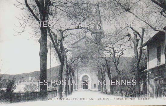Cartes postales anciennes > CARTES POSTALES > carte postale ancienne > cartes-postales-ancienne.com Auvergne rhone alpes Isere Saint Martin d'Uriage