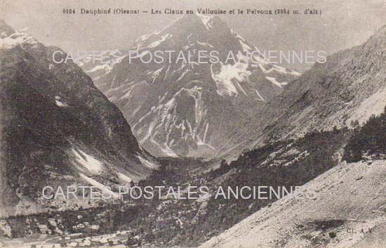 Cartes postales anciennes > CARTES POSTALES > carte postale ancienne > cartes-postales-ancienne.com Provence alpes cote d'azur Hautes alpes Pelvoux