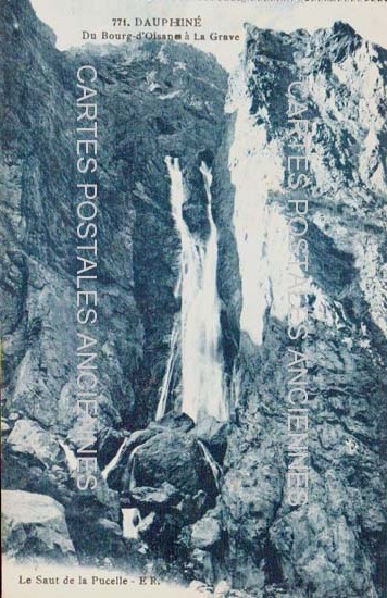 Cartes postales anciennes > CARTES POSTALES > carte postale ancienne > cartes-postales-ancienne.com Auvergne rhone alpes Isere Le Bourg d'Oisans