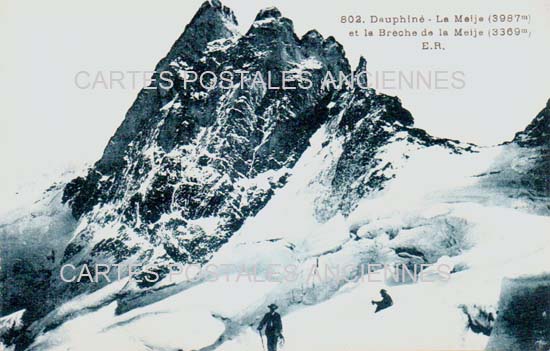 Cartes postales anciennes > CARTES POSTALES > carte postale ancienne > cartes-postales-ancienne.com Provence alpes cote d'azur Hautes alpes La Grave