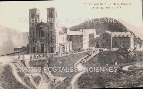 Cartes postales anciennes > CARTES POSTALES > carte postale ancienne > cartes-postales-ancienne.com Auvergne rhone alpes Isere La Salette Fallavaux