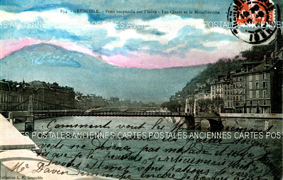 Cartes postales anciennes > CARTES POSTALES > carte postale ancienne > cartes-postales-ancienne.com Isere  Grenoble