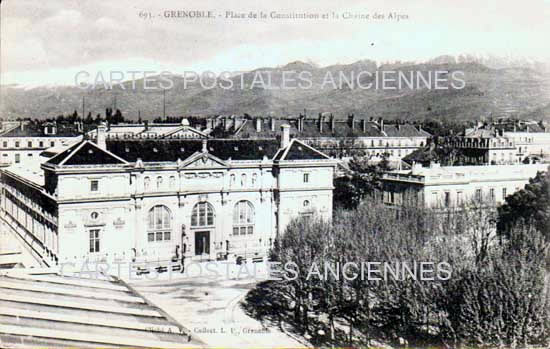 Cartes postales anciennes > CARTES POSTALES > carte postale ancienne > cartes-postales-ancienne.com Auvergne rhone alpes Isere Grenoble
