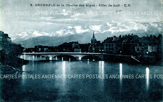 Cartes postales anciennes > CARTES POSTALES > carte postale ancienne > cartes-postales-ancienne.com Auvergne rhone alpes Isere Grenoble