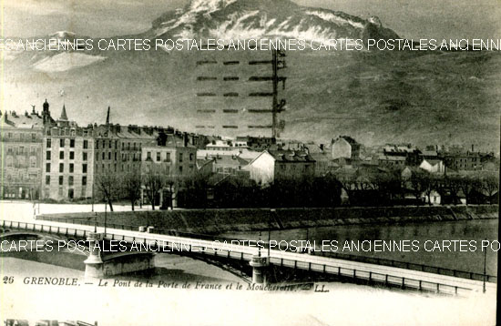 Cartes postales anciennes > CARTES POSTALES > carte postale ancienne > cartes-postales-ancienne.com Auvergne rhone alpes Isere Grenoble